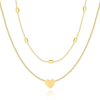 Stylish Julia Love Necklace-Gold-State of Style