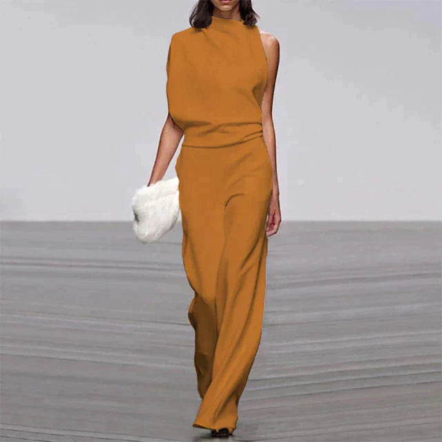 Stylish Jumpsuit - Aria-Yellow Orange-S-State of Style