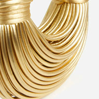 Stylish Knotted Shoulder Bag - Kiana-Gold-State of Style