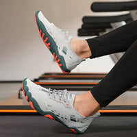 Stylish Ladies Barefoot Sneakers - BreezeStep-Grey-2.5-State of Style