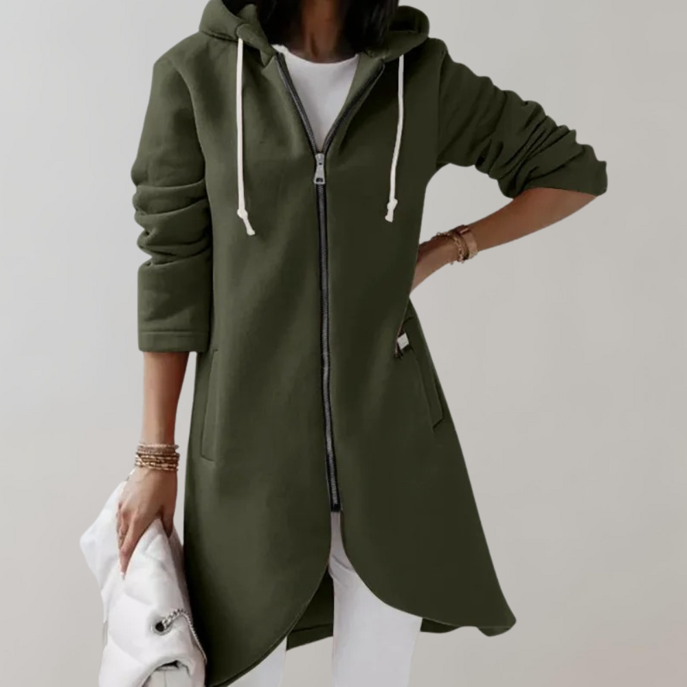 Stylish Ladies' Cardigan - Elara-Green-S-State of Style