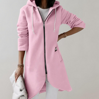 Stylish Ladies' Cardigan - Elara-Pink-S-State of Style
