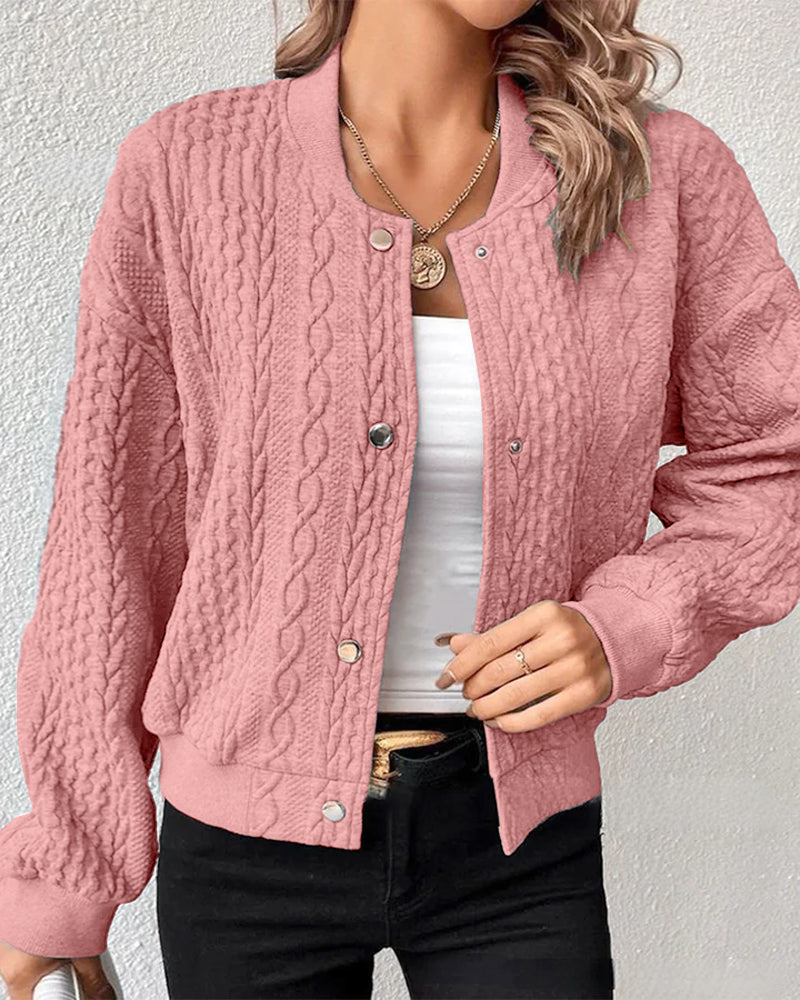 Stylish Ladies' Cardigan - Eloise-Pink-S-State of Style