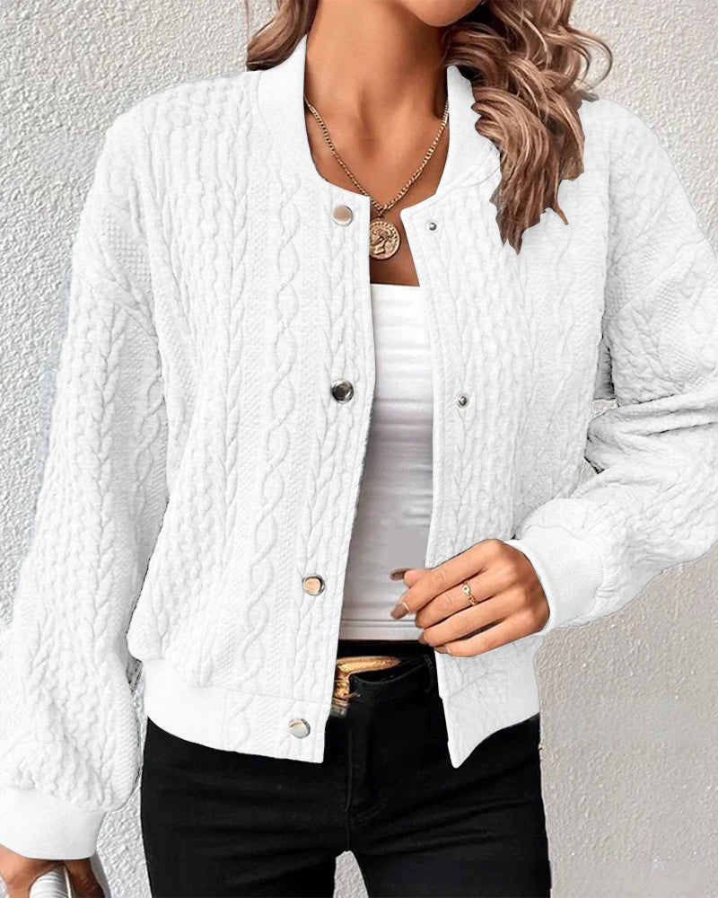 Stylish Ladies' Cardigan - Eloise-White-S-State of Style