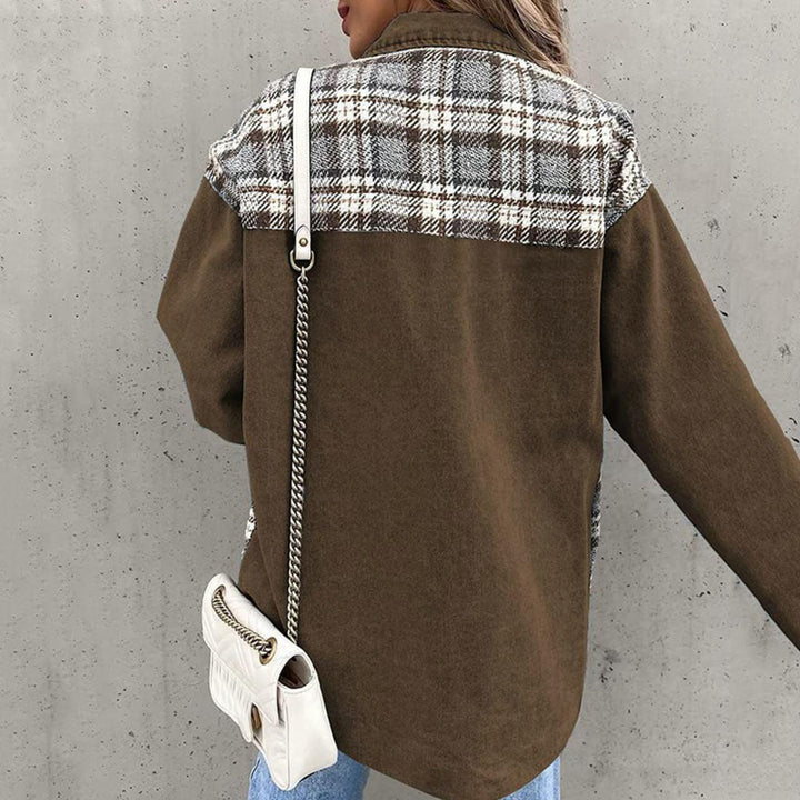 Stylish Ladies' Coat – Livia-Black-S-State of Style