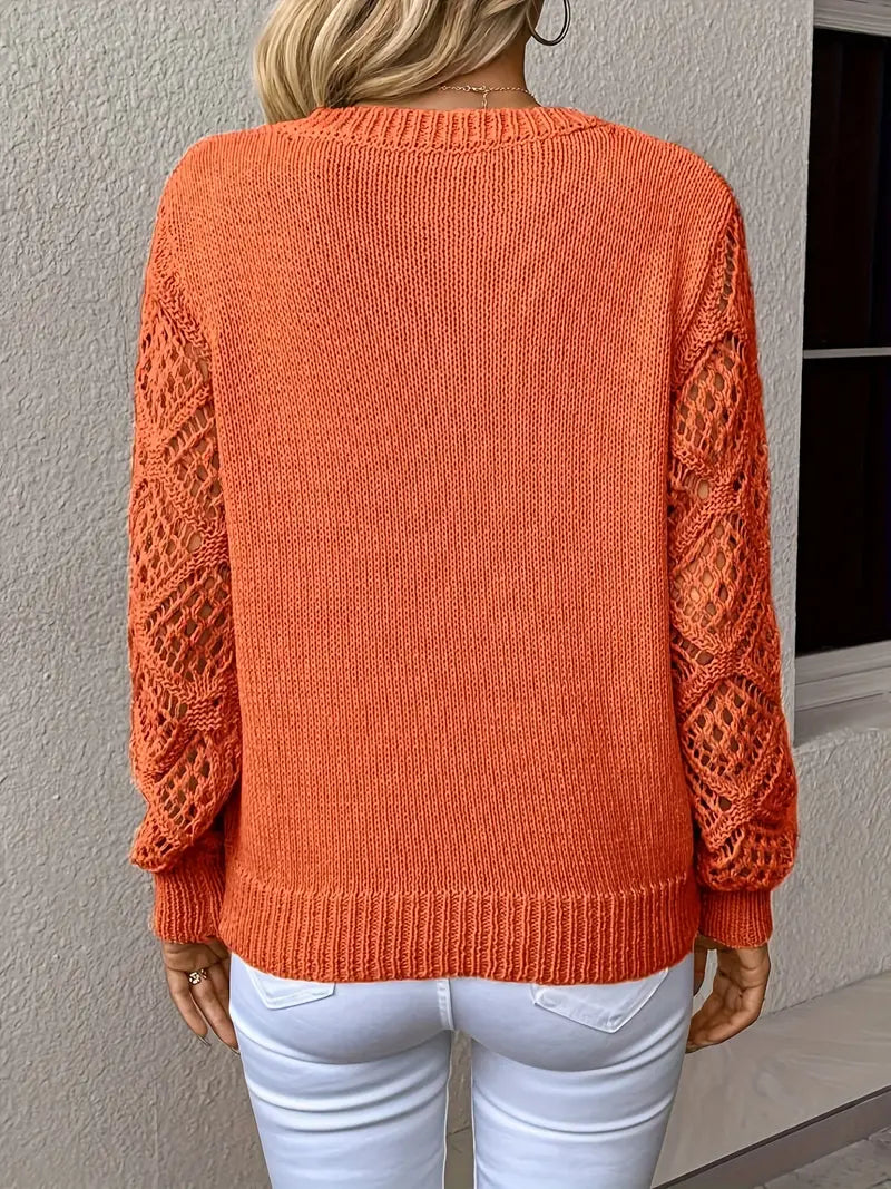 Stylish Ladies' Sweater - Elisa-Beige-S-State of Style