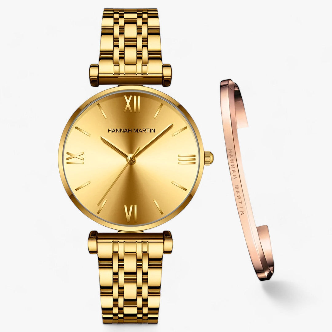 Stylish Ladies Titanium Watch - Adeline-Gold-State of Style