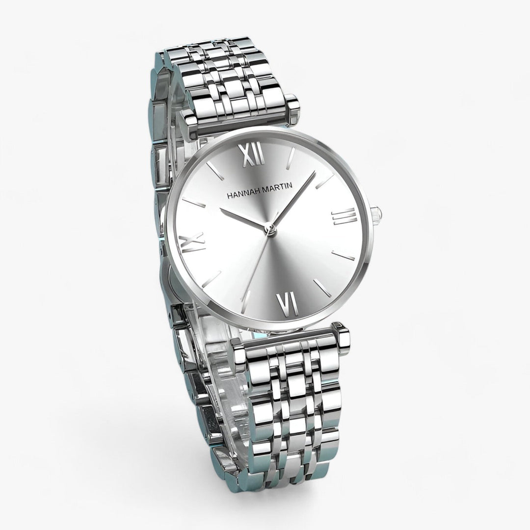 Stylish Ladies Titanium Watch - Adeline-Rose Gold Silver-State of Style