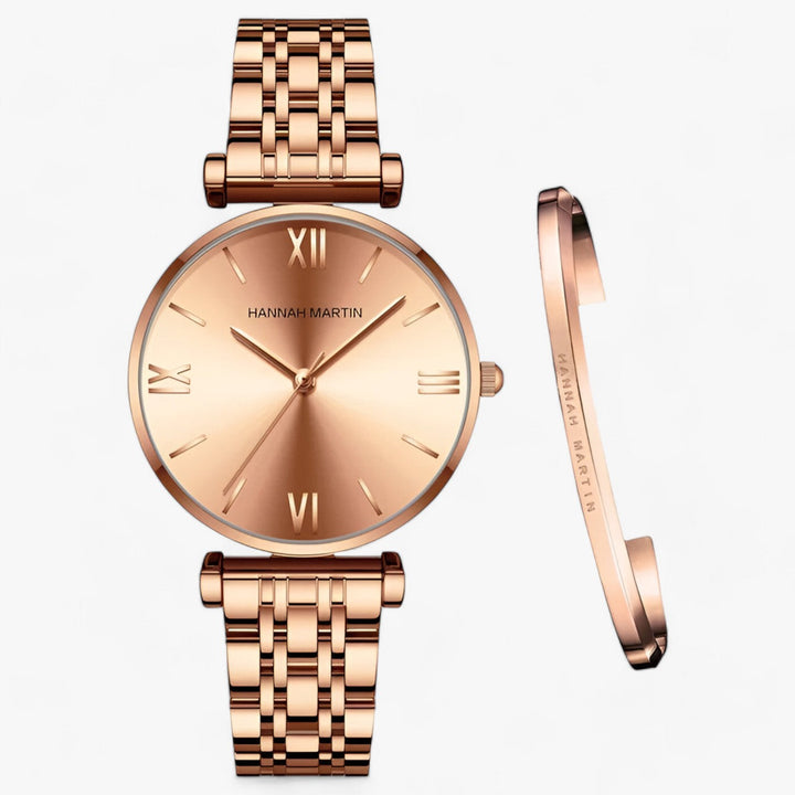 Stylish Ladies Titanium Watch - Adeline-Rose gold-State of Style