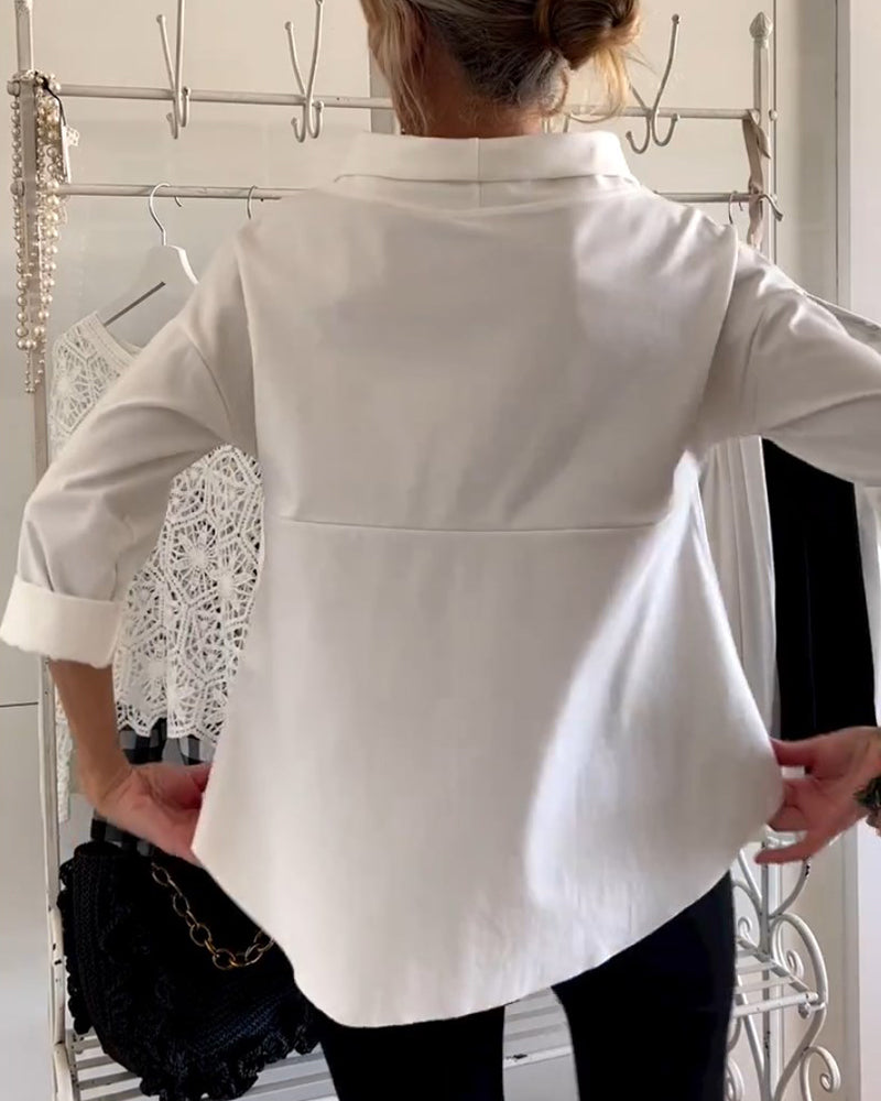 Stylish Ladies Top - Livia-White-S-State of Style