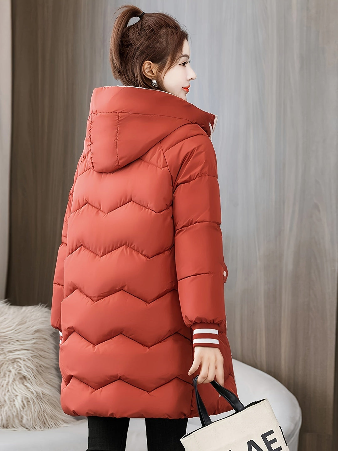 Stylish Ladies Winter Coat - Sophie-Black-S-State of Style