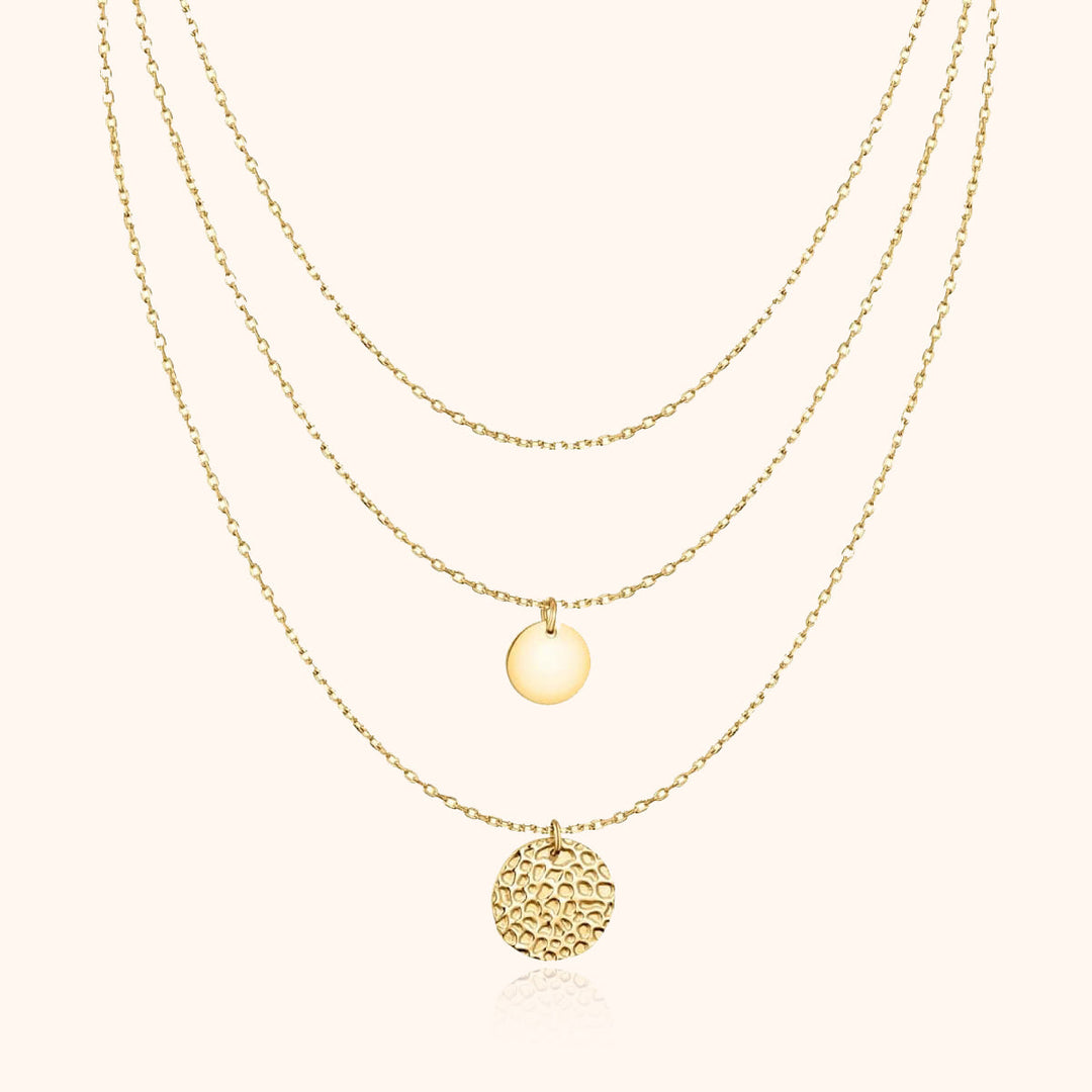 Stylish Layered Necklace – Aurora-Gold-State of Style