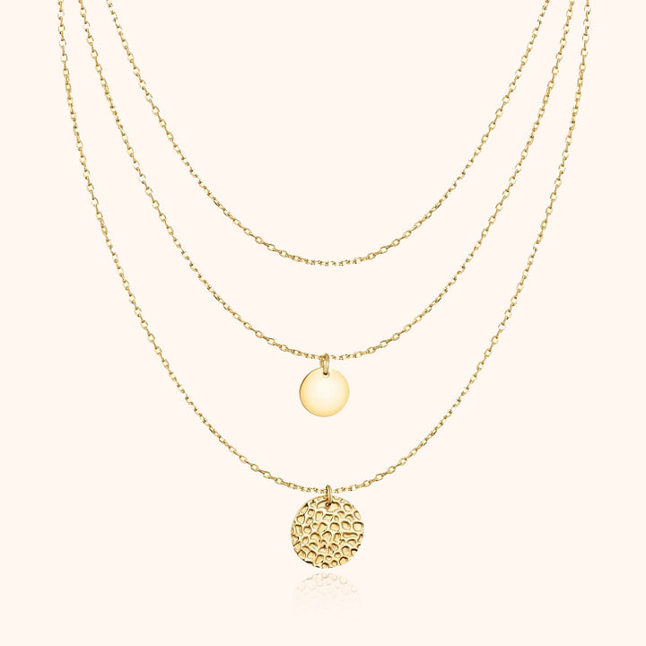 Stylish Layered Necklace – Aurora-Gold-State of Style