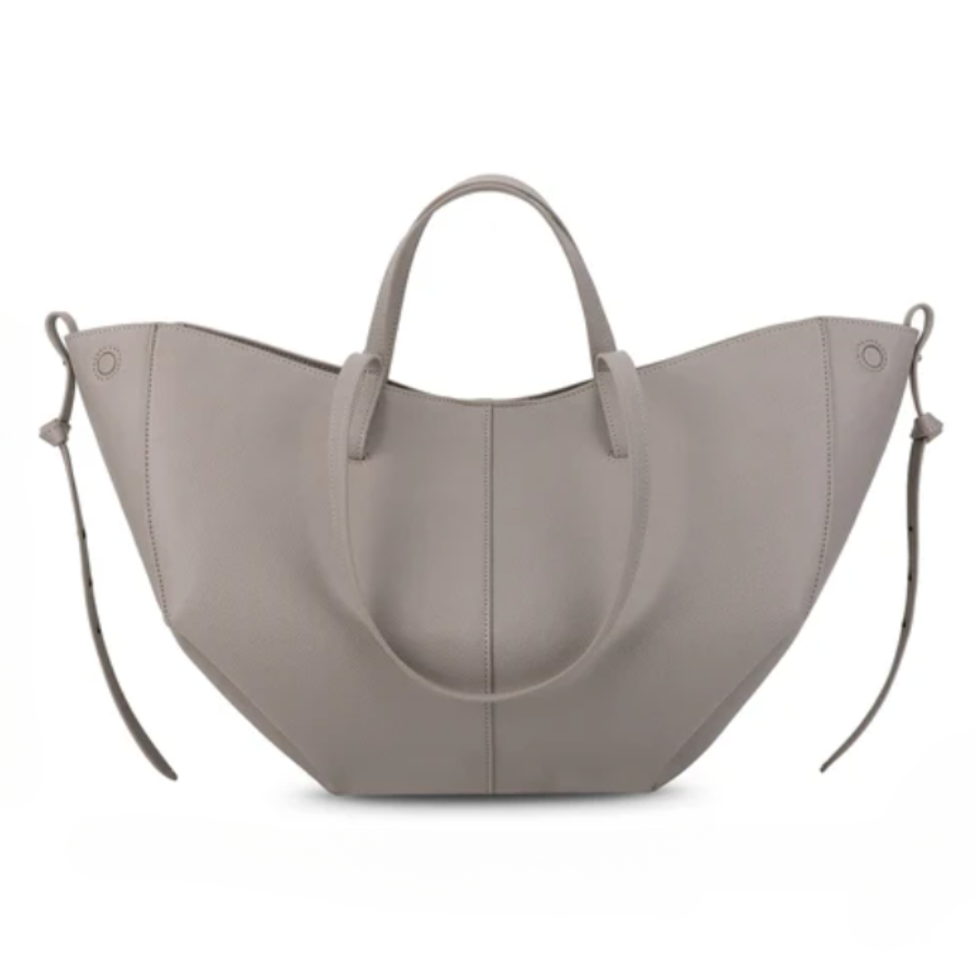 Stylish Leather Handbag - Adeline-Grey-State of Style