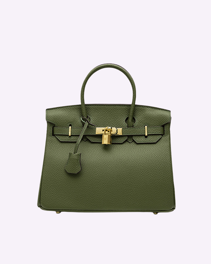 Stylish Leather Handbag - Liana-Grey-M-State of Style