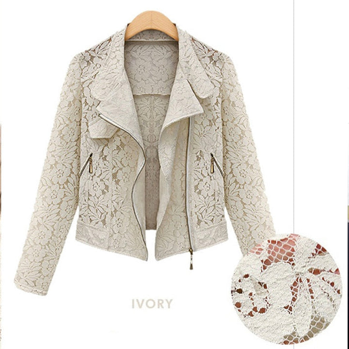 Stylish Leather Jacket for Women | Natalia's Pick-White-S-State of Style