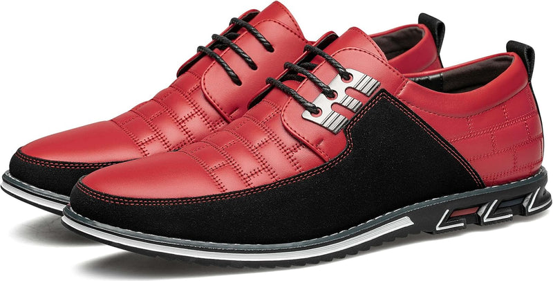 Stylish Leather Men's Shoes - James-Black-6.5-State of Style