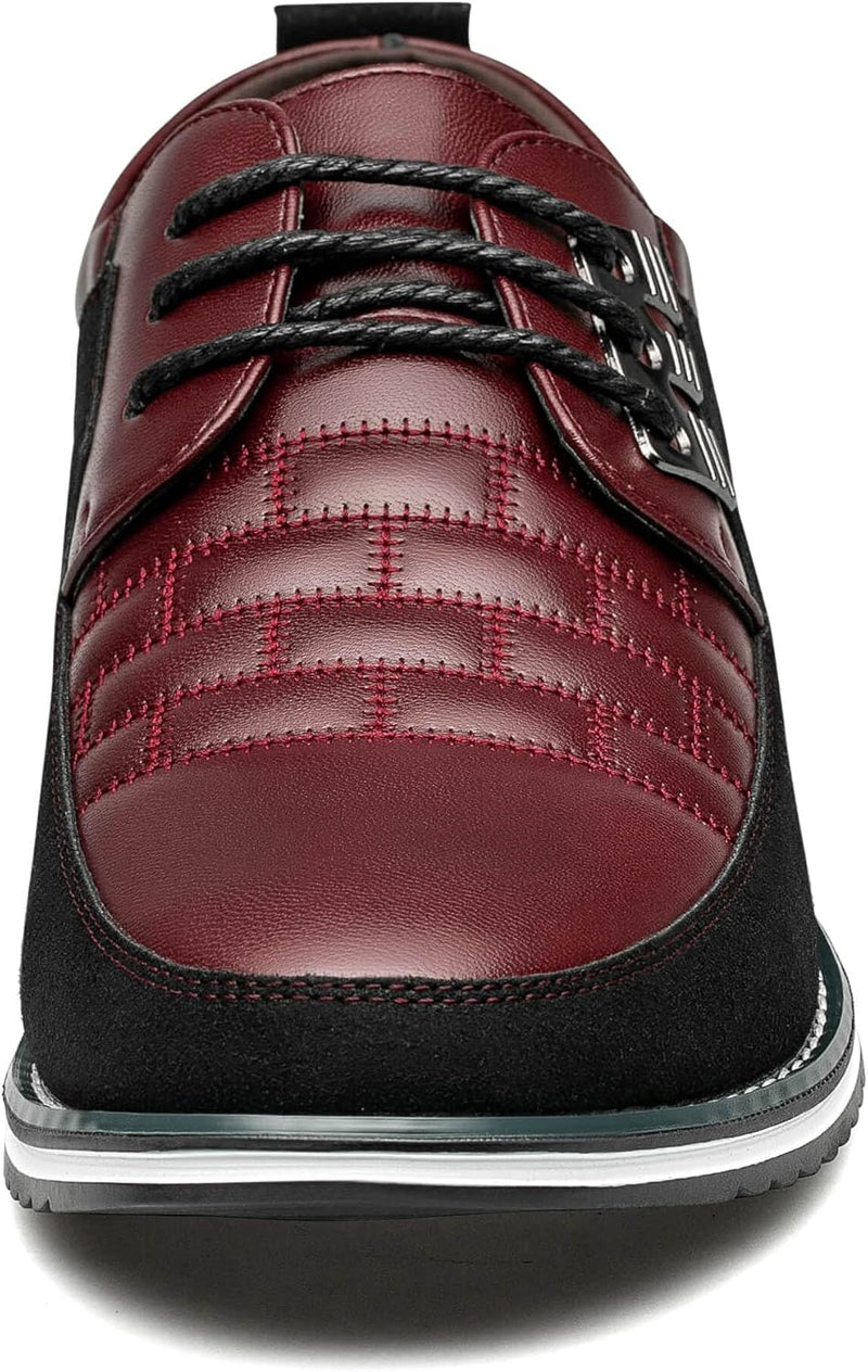 Stylish Leather Men's Shoes - James-Black-6.5-State of Style