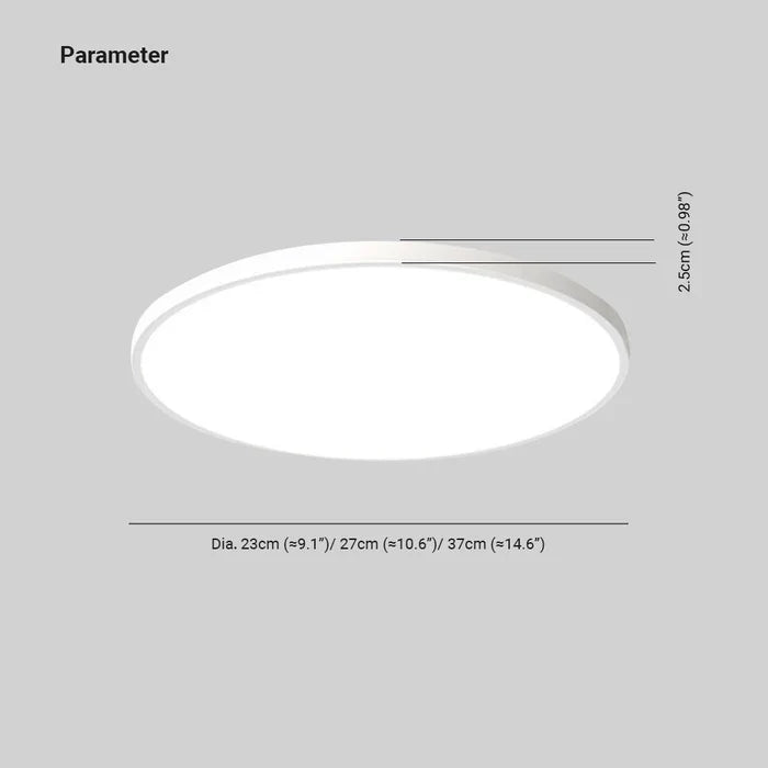 Stylish LED Ceiling Light - OrbGlow-D 24CM-White-Daylight-State of Style