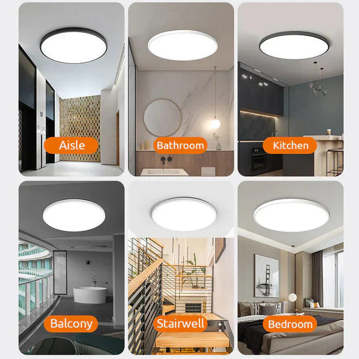 Stylish LED Ceiling Light - OrbGlow-D 24CM-White-Daylight-State of Style