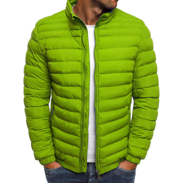 Stylish Light Winter Jacket for Men - Nolan-Green-S-State of Style