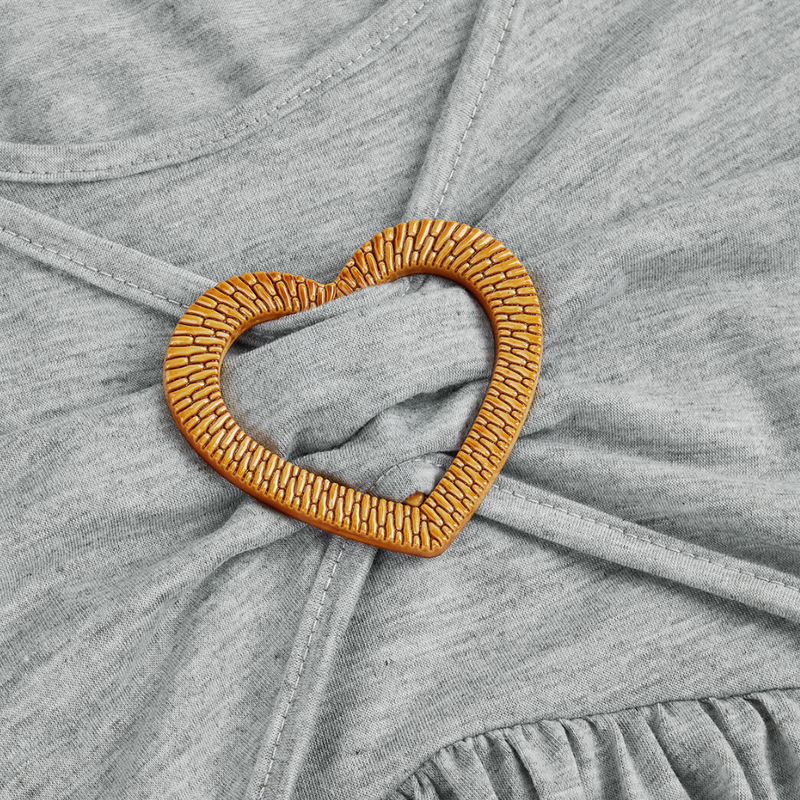 Stylish Long Dress - Naomi-Light Grey-S-State of Style