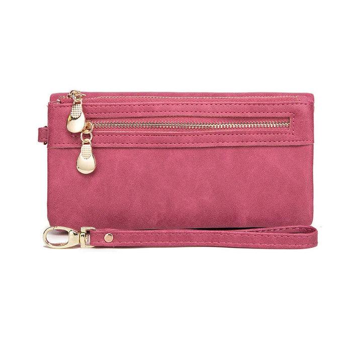 Stylish Long Envelope Clutch – Elegant & Organised Wallet-Pink-State of Style