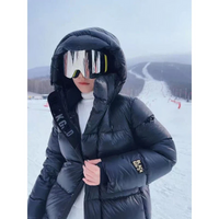 Stylish Long Quilted Winter Coat for Women - Mila-Black-S-State of Style