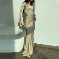 Stylish Long-Sleeve Dress - Sophia-White-XS-State of Style