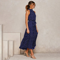 Stylish Long Summer Dress - Lucienne-Yellow-S-State of Style