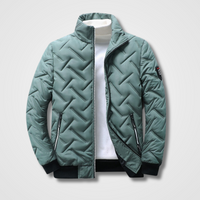 Stylish Men's Bomber Jacket - Atlas-Green-L-State of Style