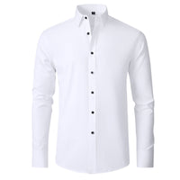 Stylish Men's Button-Up Shirt - Thomas-White-38-State of Style