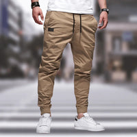 Stylish Men's Cargo Trousers - Ragnar-Beige-M-State of Style