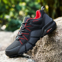Stylish Men's Hiking Shoes - AlpineAce-Black-7-State of Style