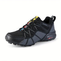 Stylish Men's Hiking Shoes - AlpineAce-Black-7-State of Style