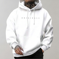 Stylish Men's Hoodie - Noah-White-S-State of Style