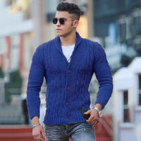 Stylish Men's Jumper - Luca-Blue-2XS-State of Style