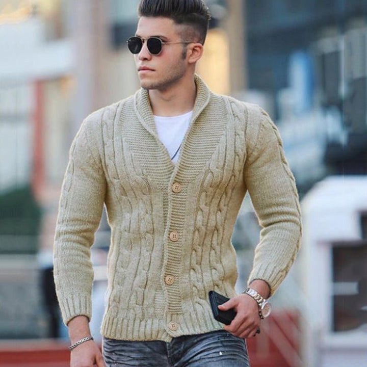 Stylish Men's Jumper - Luca-Light Green-2XS-State of Style
