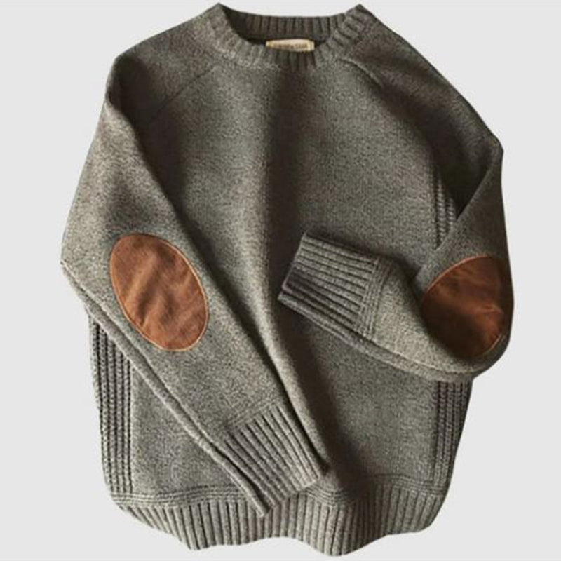 Stylish Men's Jumper - Victor-Grey-M-State of Style