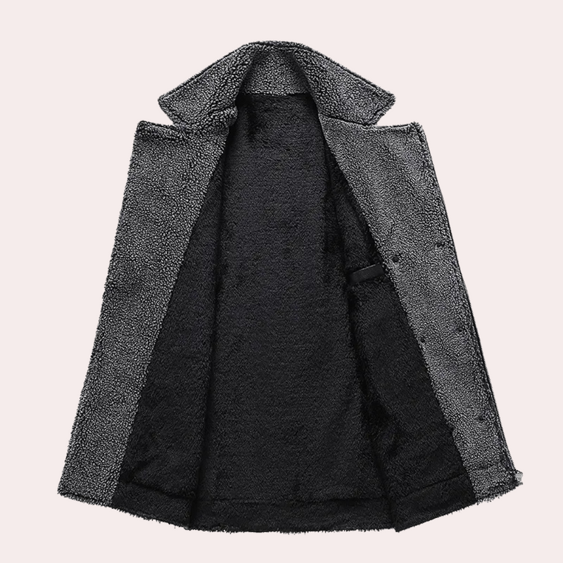 Stylish Men's Motorcycle Jacket with Functional Design - Ronan-Black-S-State of Style