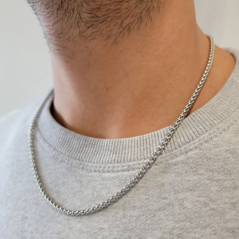 Stylish Men's Necklace - Fortis-Silver-State of Style