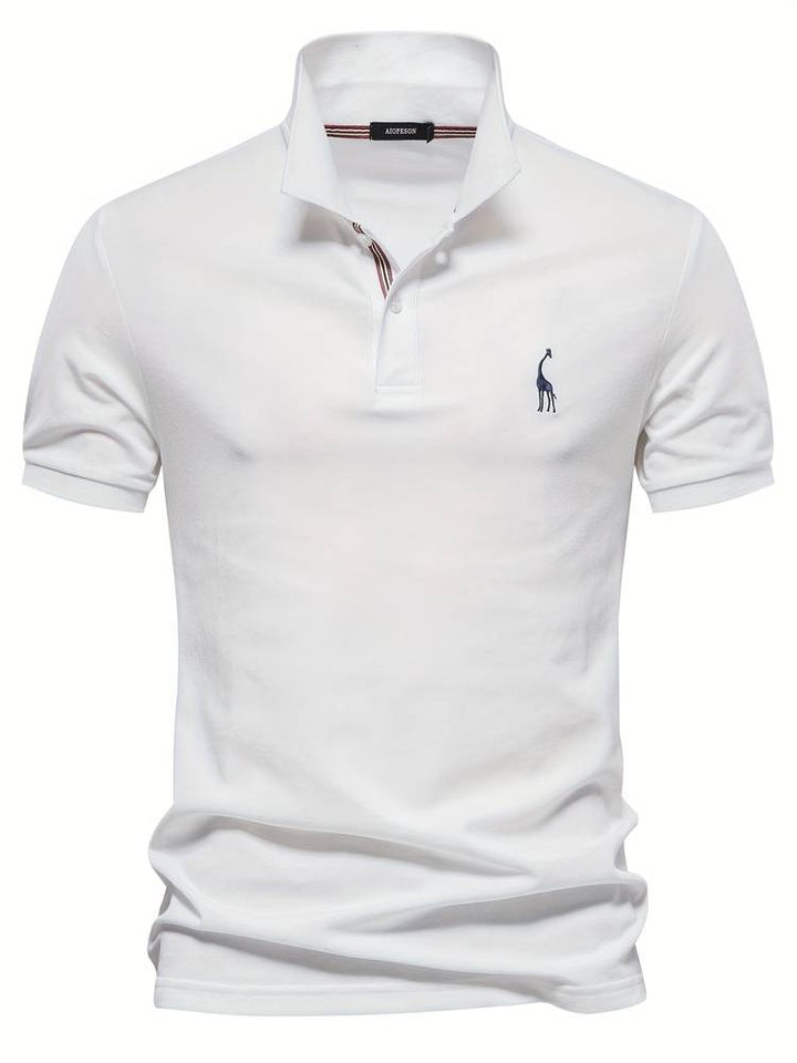 Stylish Men's Polo | Jasper-White-S-State of Style