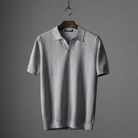 Stylish Men's Polo – Nestor-Gray-S-State of Style