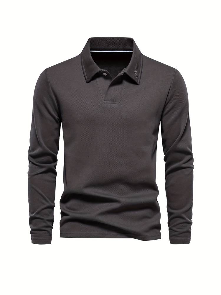 Stylish Men's Pullover – Matteo-Black-S-State of Style