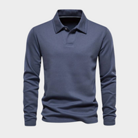 Stylish Men's Pullover – Matteo-Blue-S-State of Style