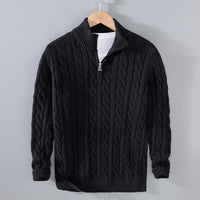 Stylish Men's Season Sweater - Orion-Black-XS-State of Style