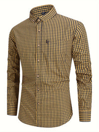 Stylish Men's Shirt - Jasper-Yellow-XS-State of Style