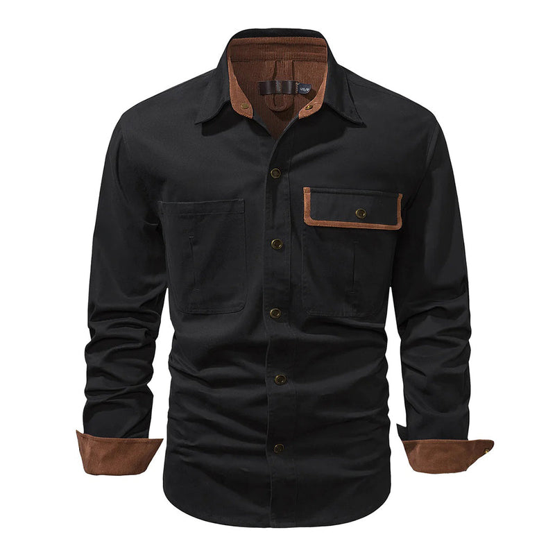 Stylish Men's Shirt - Lars-Grey-S-State of Style