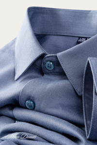 Stylish Men's Shirt – Silvano-Blue-State of Style