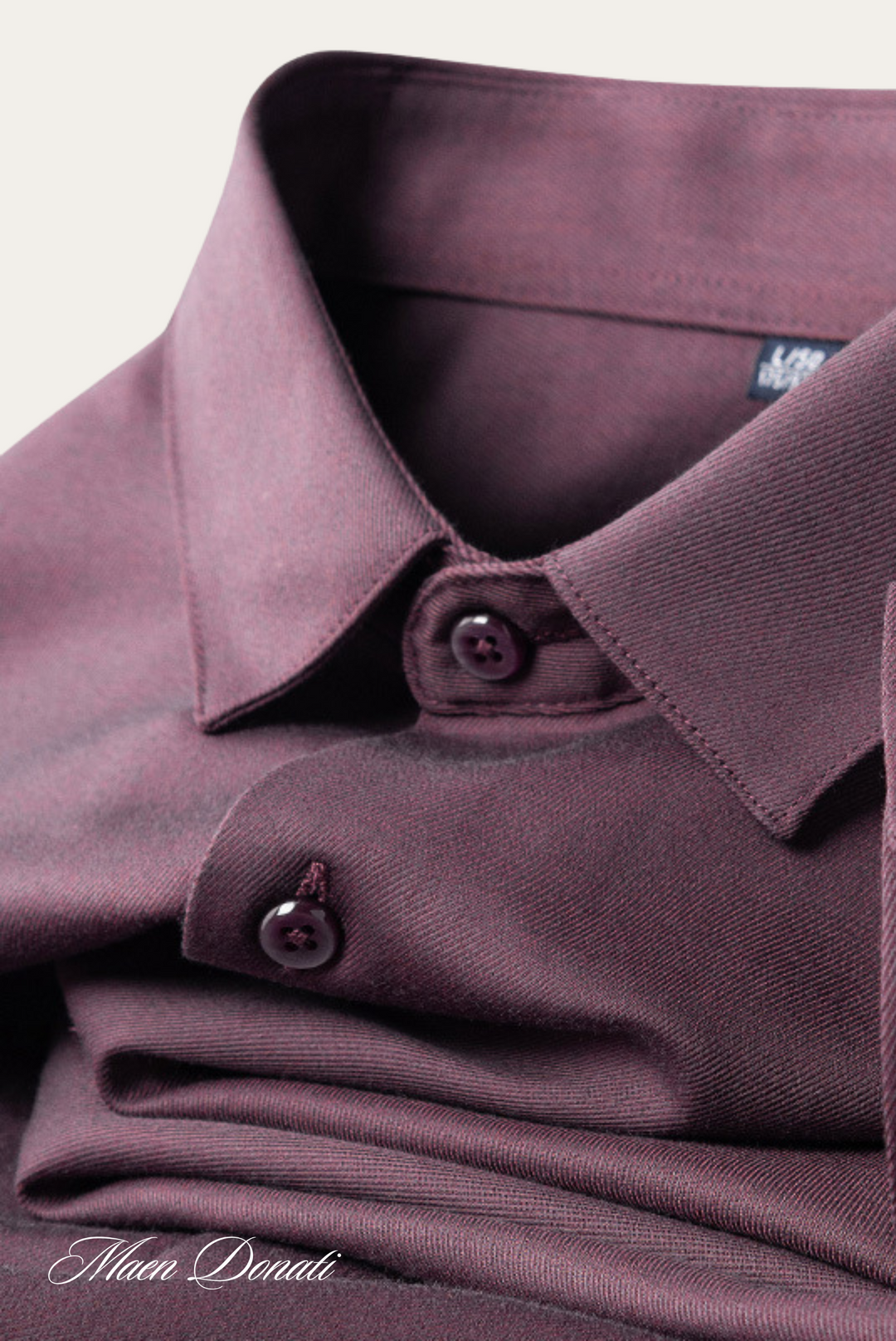 Stylish Men's Shirt – Silvano-Bordeaux red-State of Style